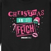 Men's - Mean Girls - Christmas Is So Fetch Graphic Fleece Sweatshirt - 2 of 4