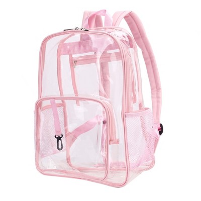 MKF Collection Cleo Clear PVC Backpack for Women Transparent Bag by Mia K
