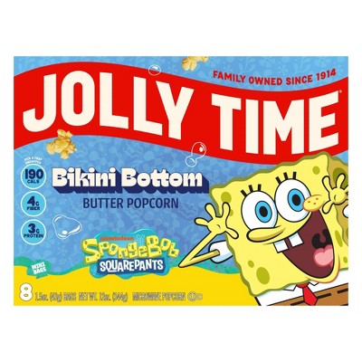 Jolly Time Bikini Bottom Butter Minis Popcorn - 12oz/8ct