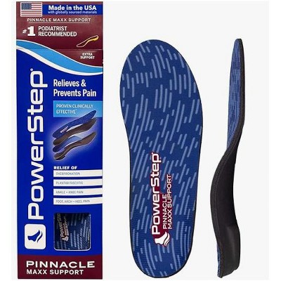 Powerstep 5015-01C Pinnacle Maxx Insoles (1 Pair), size M6W8