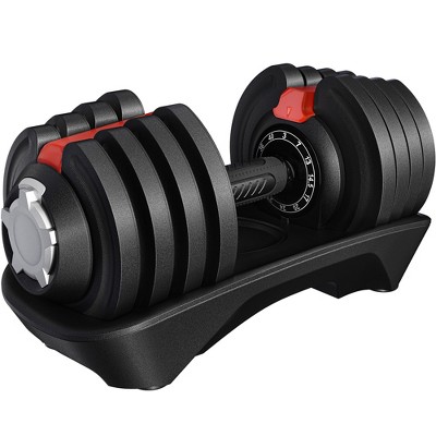 Yaheetech Quick-adjust Dumbbell for Home Gym