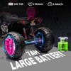 Kids Ride On ATV Car, 2-Seater 24V Electric Quad 4 Wheeler with Remote Control, Ride On Toy Car with Bluetooth, MP3, USB, Spring Suspension - 4 of 4