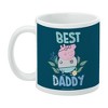 Peppa Pig Best Daddy Ceramic Coffee Mug, Novelty Gift Mugs for Coffee, Tea and Hot Drinks, 11oz, White - 3 of 4