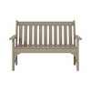 WestinTrends Malibu 3-Piece HDPE Outdoor Patio Furniture Couch and Coffee Table Set - 4 of 4