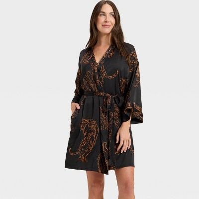 Women's Short Satin Robe - Auden' - image 3