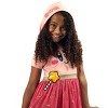 Kirby Big Face Girl's Cradle Pink Short Sleeve Hooded Cosplay Dress - 4 of 4