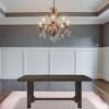 70" Farren Dining Table Espresso - Acme Furniture: Trestle Base, Seats 6, Wood Surface - 2 of 4
