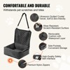VEVOR Dog Car Seat, Dog Booster Seat for Car with A Storage Pocket, Clip-On Safety Leash, Sponge and PP Cotton Filling, Dog Car Bed - 4 of 4