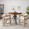Christopher Knight Home Alvin Modern 5 Pieces Metal and Rubberwood Counter Height Dining Set - 2 of 4