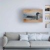 Canvas Wall Art - Jim Brune 'Loon Reflection' Wall Art for Living Room, Bedroom, or Office Décor by Trademark Fine Art - 24 x 16 Inches - 2 of 4