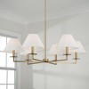 Capital Lighting Gilda 6 - Light Chandelier in  Aged Brass - 3 of 4