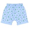 Seven Times Six Disney Bluey Shirt Toddler Boys' Bluey and Bingo Tree Swing T-Shirt Short Set Blue - 4 of 4
