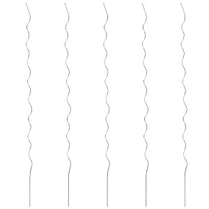vidaXL 5 pcs Spiral Plant Supports 43.3" Galvanized Steel - 1 of 4