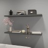 Vynxaria Decorative Wall Shelf - 47.3-Inch Wide Floating Shelf - 2 of 4