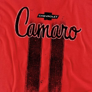 Women's Chevrolet Camaro Stripes Loose T-Shirt - 1 of 4