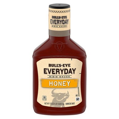 Bulls Eye BBQ Sauce Honey, 17.5 oz