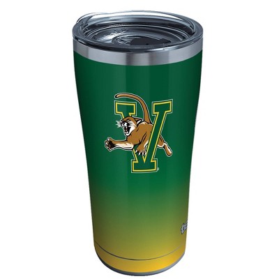 NCAA Vermont Catamounts 20oz Ombre Stainless Steel Tumbler with Lid