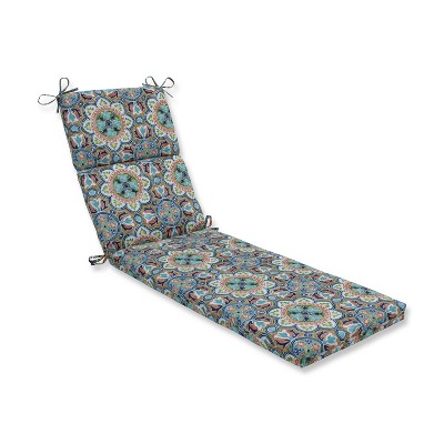 Lagoa Tile Flamingo Outdoor Chaise Lounge Cushion Blue - Pillow Perfect