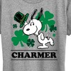 Women's - Peanuts - Snoopy Charmer Short Sleeve Graphic T-Shirt - 2 of 4