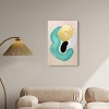 Art Remedy Abstract Earring Contemporary Shapes Abstract Wall Art Unframed - 2 of 4