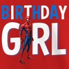 Girl's Spider-Man Birthday Girl Superhero T-Shirt - 2 of 4