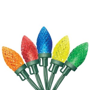 Celebrations Gold LED C9 Multicolored 25 ct String Christmas Lights 16 ft. - 1 of 2