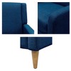 NicBex 1pc Accent Chair Upholstered Lounge Chair Reading Chair for Living Room Bedroom Studio - 4 of 4