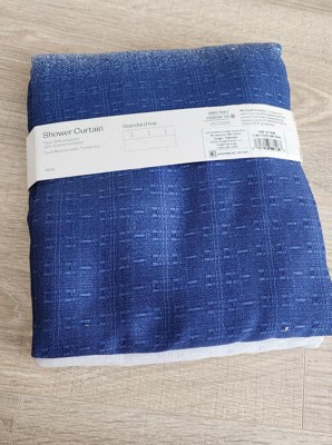 Dip Dye Shower Curtain Blue - Room Essentials™ : Target