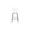 Meridian Furniture,Clarion Matte Black Stool, Set of 2 - 2 of 4