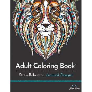 CUTE ANIMALS - Adult Coloring Books: Color Cute Beasts for Stress Relief  Gifts for Women or Men - Zentangle Workbook Journal 8.5 x 11 Large  Sketchbook (Paperback)
