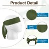 Unique Bargains Polyester Elastic Running Sports Workout Head Band Sweatband - 3 of 3