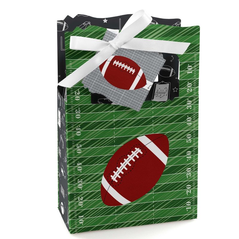 Big Dot of Happiness End Zone - Football - Baby Shower or Birthday Party Favor Boxes - Set of 12, 1 of 7