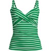 Lands' End Women's Wrap Underwire Tankini Top Swimsuit - 3 of 4