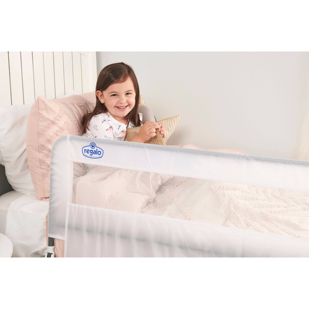 Photos - Baby Safety Products Regalo Hide-Away Extra Long Bed Rail