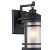 Chloe Lighting Adesso Transitional 1 Light Black Outdoor Wall Sconce 14" Height - 4 of 4