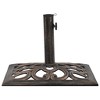 VidaXL Umbrella Base Bronze 26.5 lbs 19.3 in. Cast Iron - 3 of 4