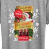 Women's - Coca-Cola - Vintage Santa Holiday Host Short Sleeve Graphic T-Shirt - 2 of 4
