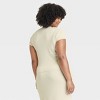 Women's Boucle Short Sleeve Crewneck Pullover Sweater - A New Day™ - 2 of 3