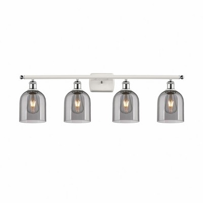 Bella - 4 Light Bath Vanity In Industrial Style-10.5 Inches Tall and 35.5 Inches Wide