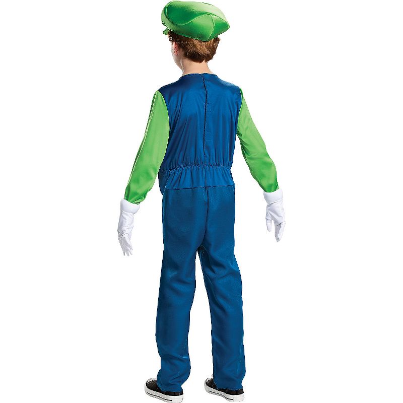 Disguise Boys' Deluxe Super Mario Bros. Luigi Costume, 2 of 3
