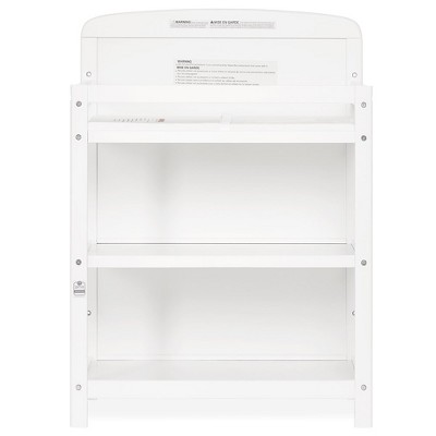 White 4-in-1 Full-Size Crib and Changing Table Combo