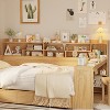 TIRAMISUBEST Twin/Full Size Daybed with Storage Shelves, Multi-functional Platform Bed with Drawers and Desk - 4 of 4