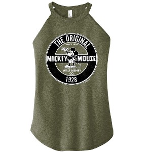 Women's - Disney - Mickey Mouse Original Badge Graphic High Neck Tank - 1 of 2