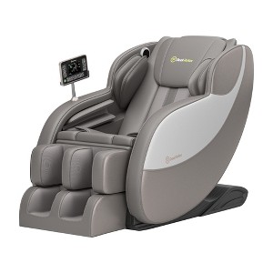 REALRELAX BASIC-series-09 Full Body Zero Gravity with Shiatsu Massage Chair,Brown - 1 of 4