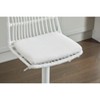 PAGED Set of 2 Rattan Bar Stools, 360 Swivel Bar Chair with Footrest, Counter Stools for Home Pub - 3 of 4