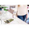 100 North 20 Ounce Stainless Steel On the Go Travel Tumbler With Push Top Lid, Cheers to the New Year White - 4 of 4