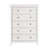 Modern 5 Drawers Dresser 5 Drawers Cabinet,Chest of Drawers Closet Organizers and Storage Clothes Storage Drawers Cabinet for Living Room - 4 of 4
