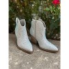 Women's Stroke Of Midnight Rhinestone Booties - Very G - 3 of 4