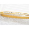 Anna-Kaci 18K Gold Plated Crystal Rhinestone Bangle Bracelets for Women with Cubic Zirconia Stainless Steel Bracelet for Valentines, Birthday - 3 of 4
