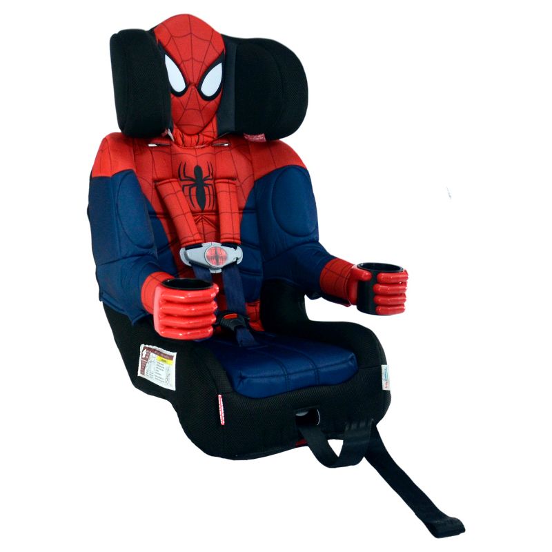 Kids&#39;Embrace Marvel Ultimate Spider-Man Combination Harness Booster Car Seat, 3 of 9